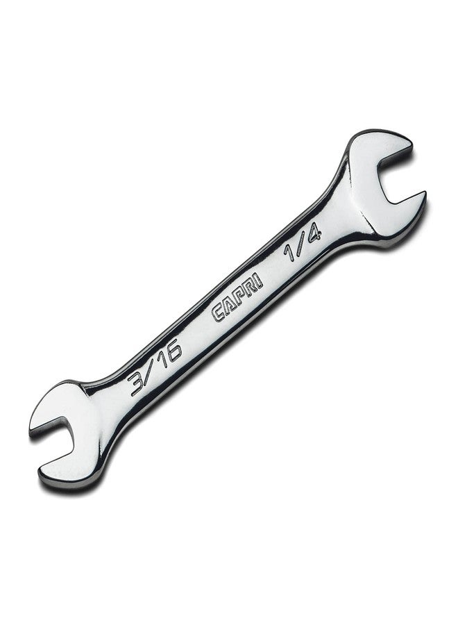 Capri Tools 3/16 in. x 1/4 in. Slim Mini Open End Wrench, SAE - Image 1